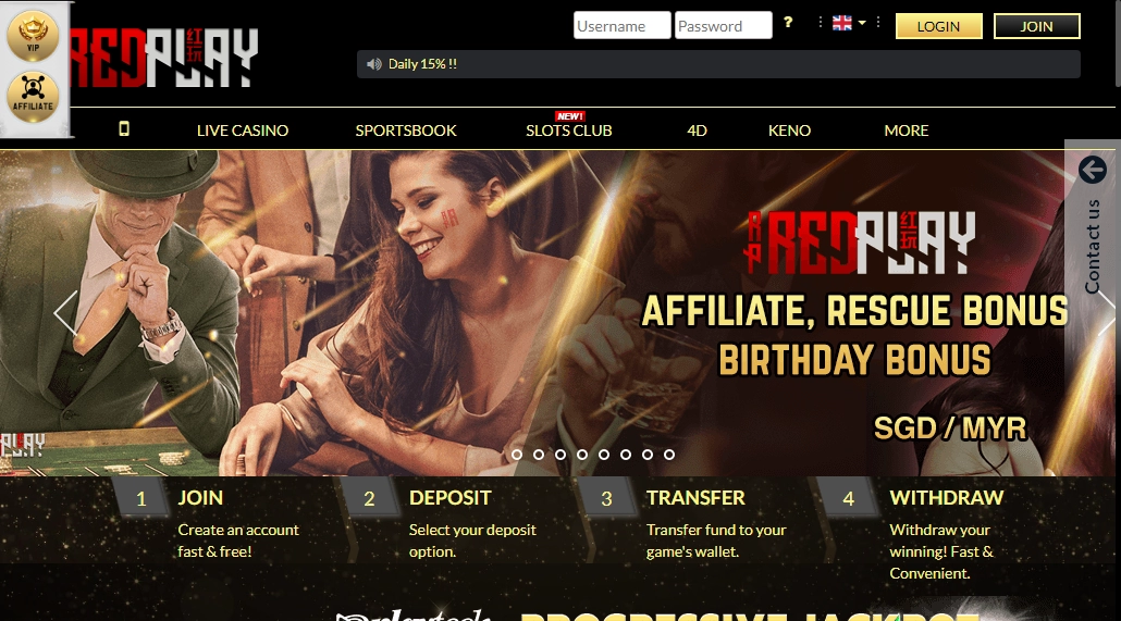 RedPlay2u Casino